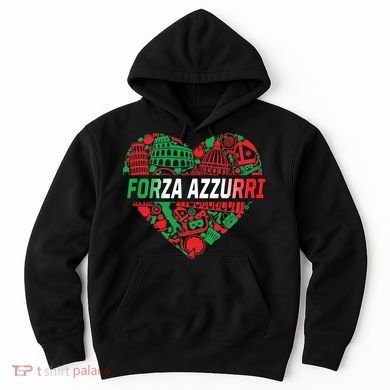 Italian Heart Forza Azzurri Hoodie