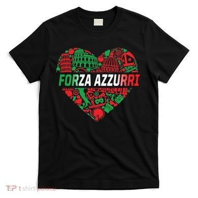 Italian Heart Forza Azzurri T-Shirt