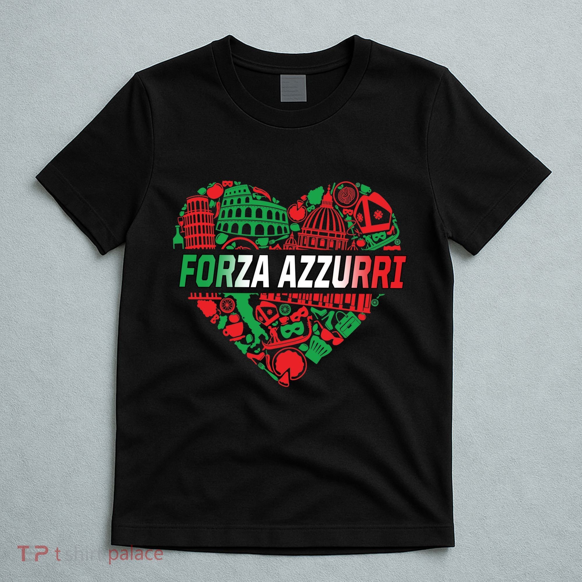 Italian Heart Forza Azzurri T-Shirt