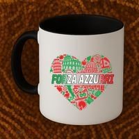 Italian Heart Forza Azzurri Coffee Mug thumb 2