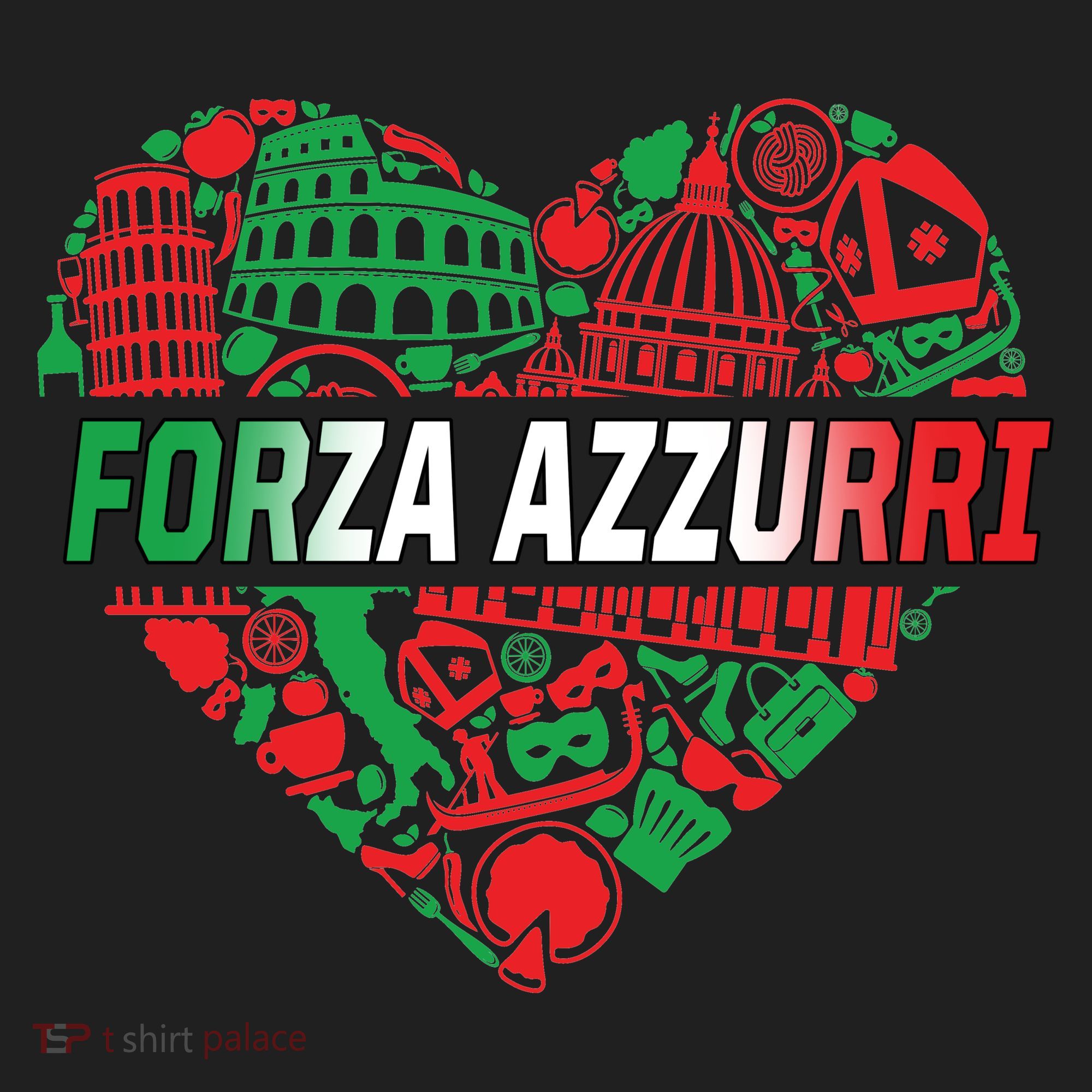 Italian Heart Forza Azzurri Tumbler