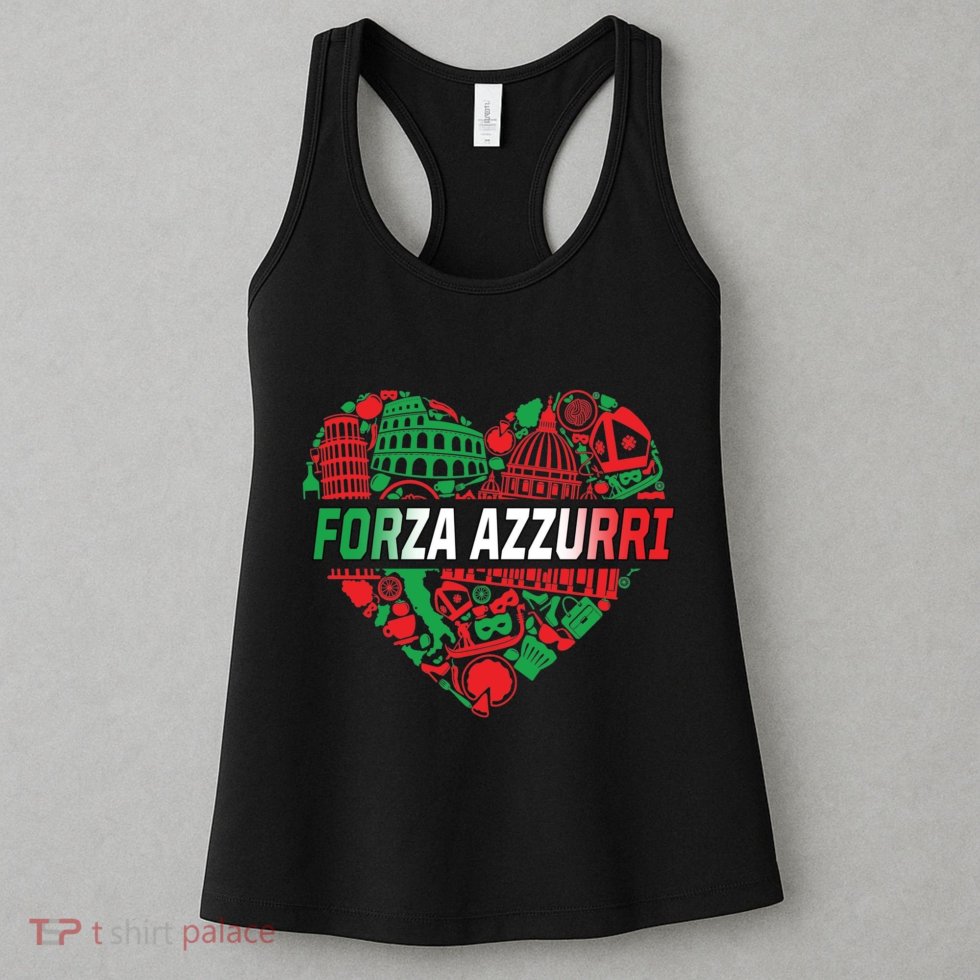 Italian Heart Forza Azzurri Women's Tank Top