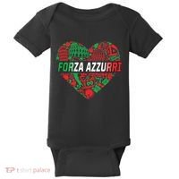 Italian Heart Forza Azzurri Baby Bodysuit thumb 0