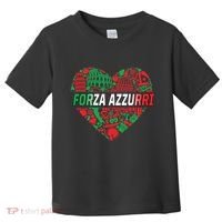 Italian Heart Forza Azzurri Toddler T-Shirt thumb 0