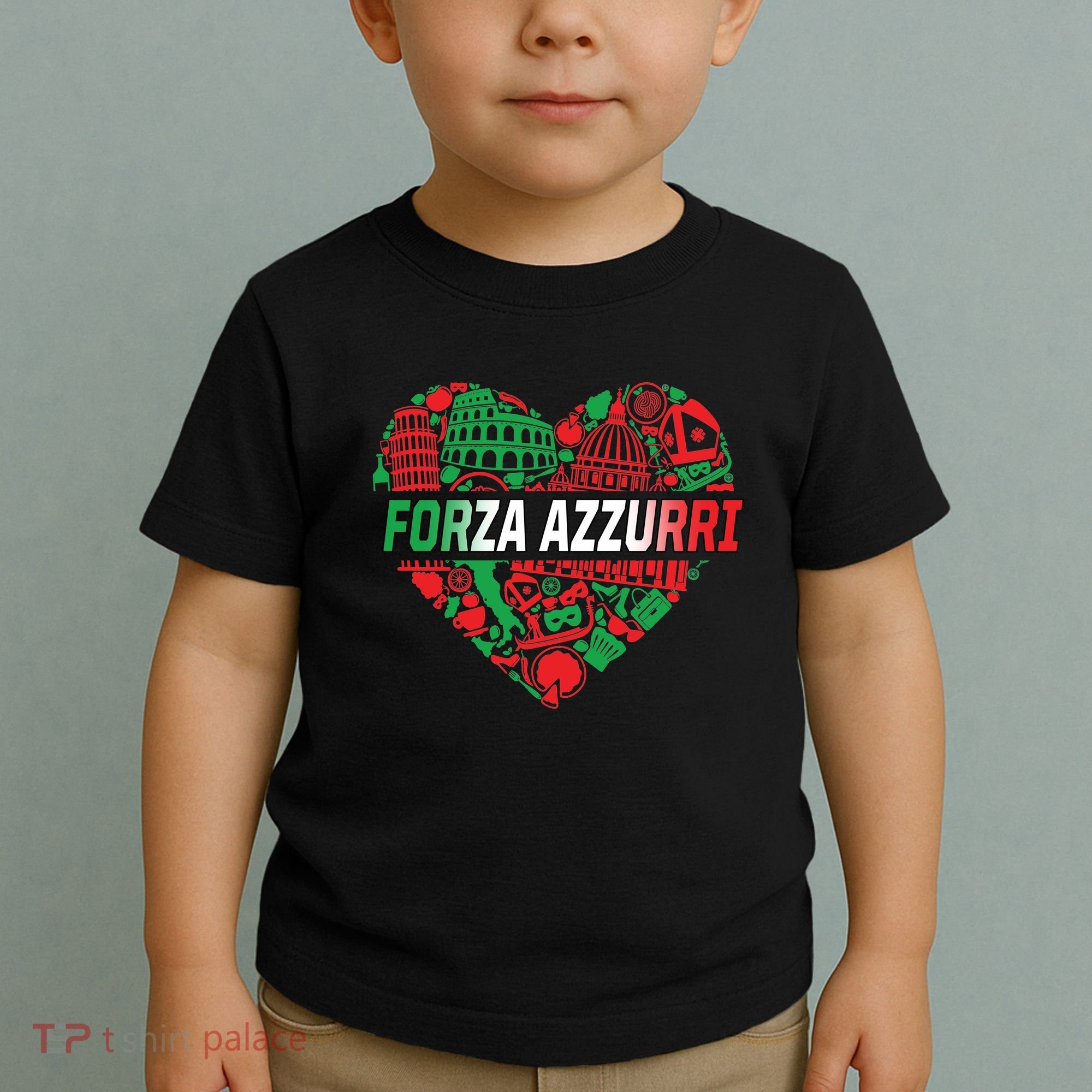 Italian Heart Forza Azzurri Toddler T-Shirt