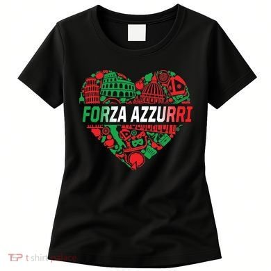 Italian Heart Forza Azzurri Women's T-Shirt