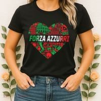 Italian Heart Forza Azzurri Women's T-Shirt thumb 2