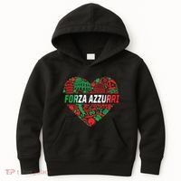 Italian Heart Forza Azzurri Kids Hoodie thumb 0