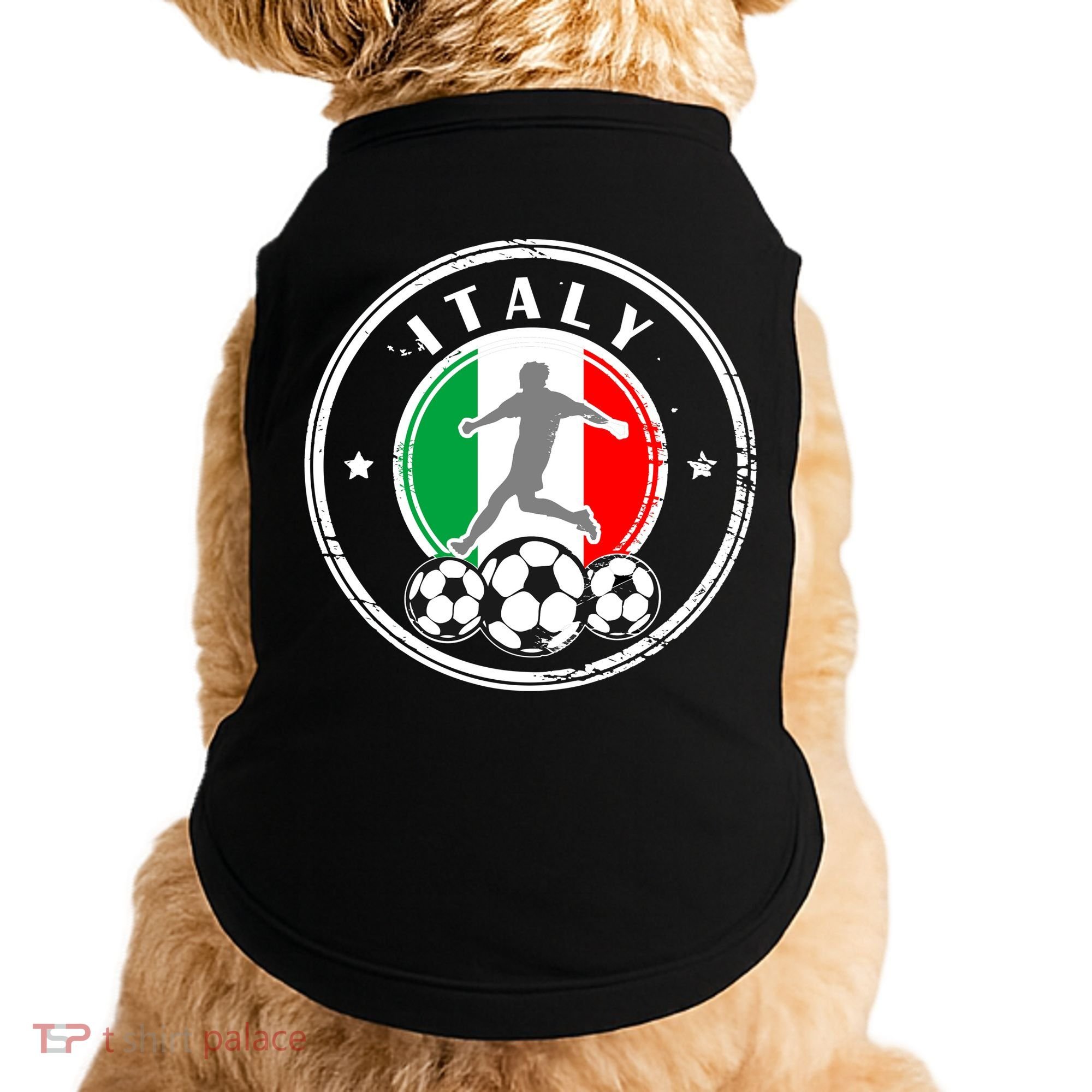 Italian Italia Soccer Italy Doggie Tank