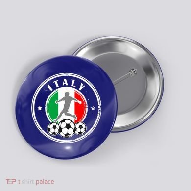Italian Italia Soccer Italy Button