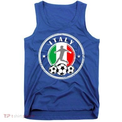 Italian Italia Soccer Italy Tank Top