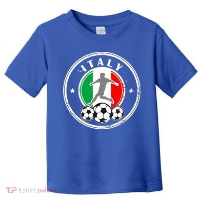 Italian Italia Soccer Italy Toddler T-Shirt