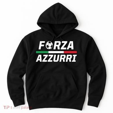 Italian Soccer Forza Azzurri Hoodie