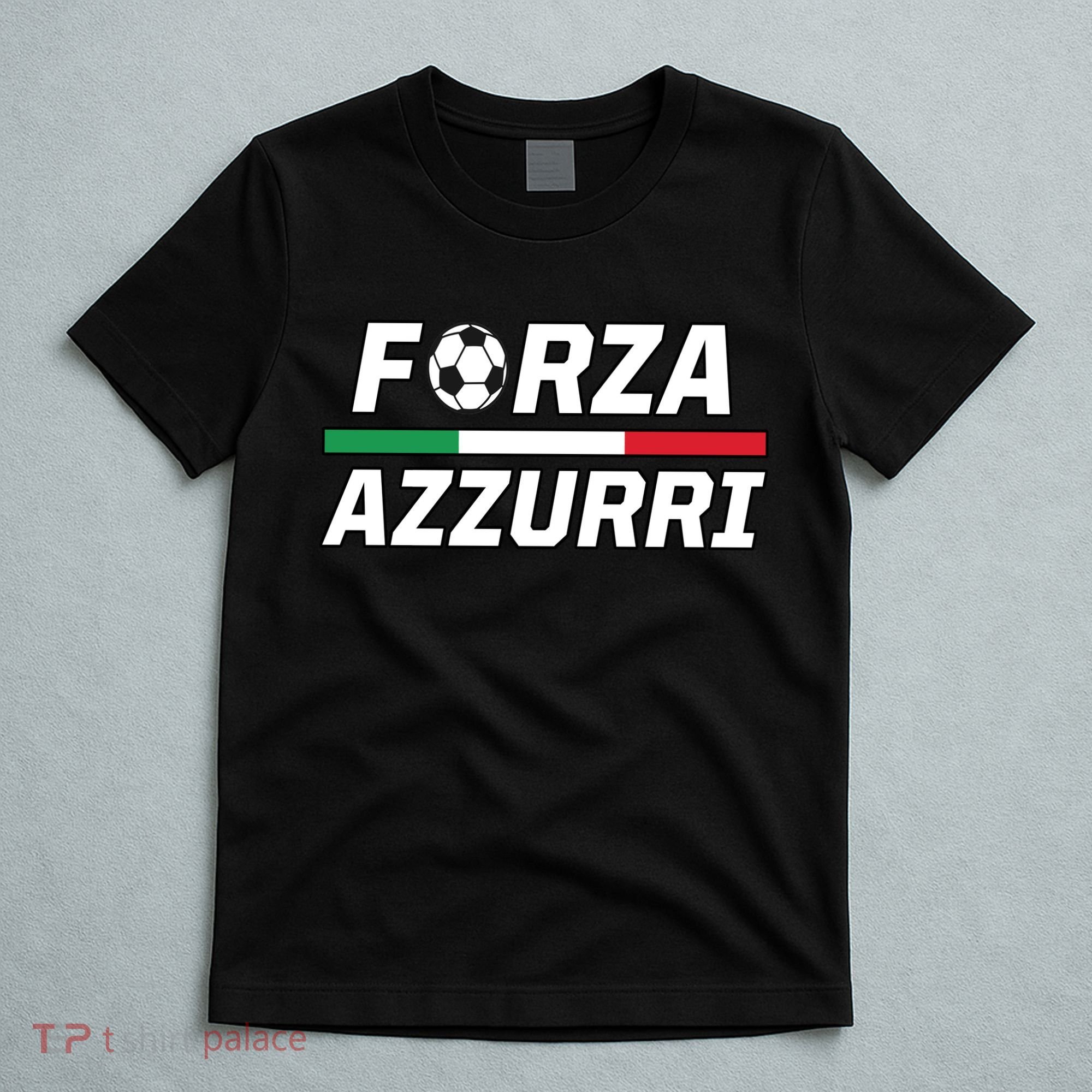 Italian Soccer Forza Azzurri T-Shirt