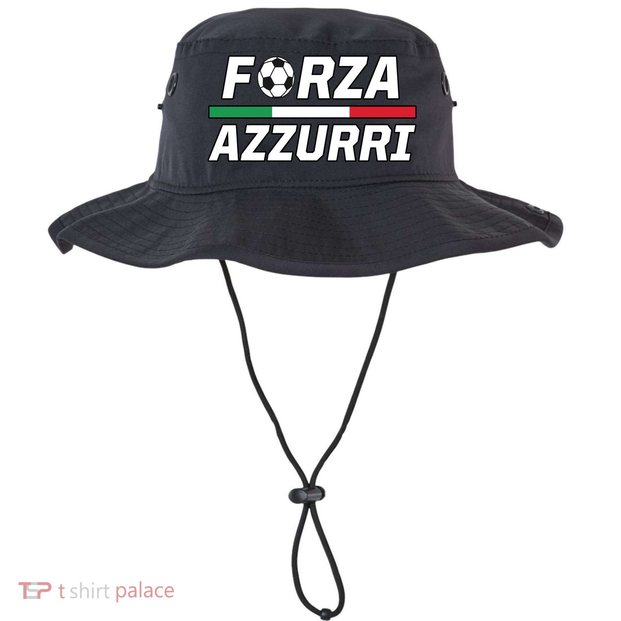 Italian Soccer Forza Azzurri Bucket Hat
