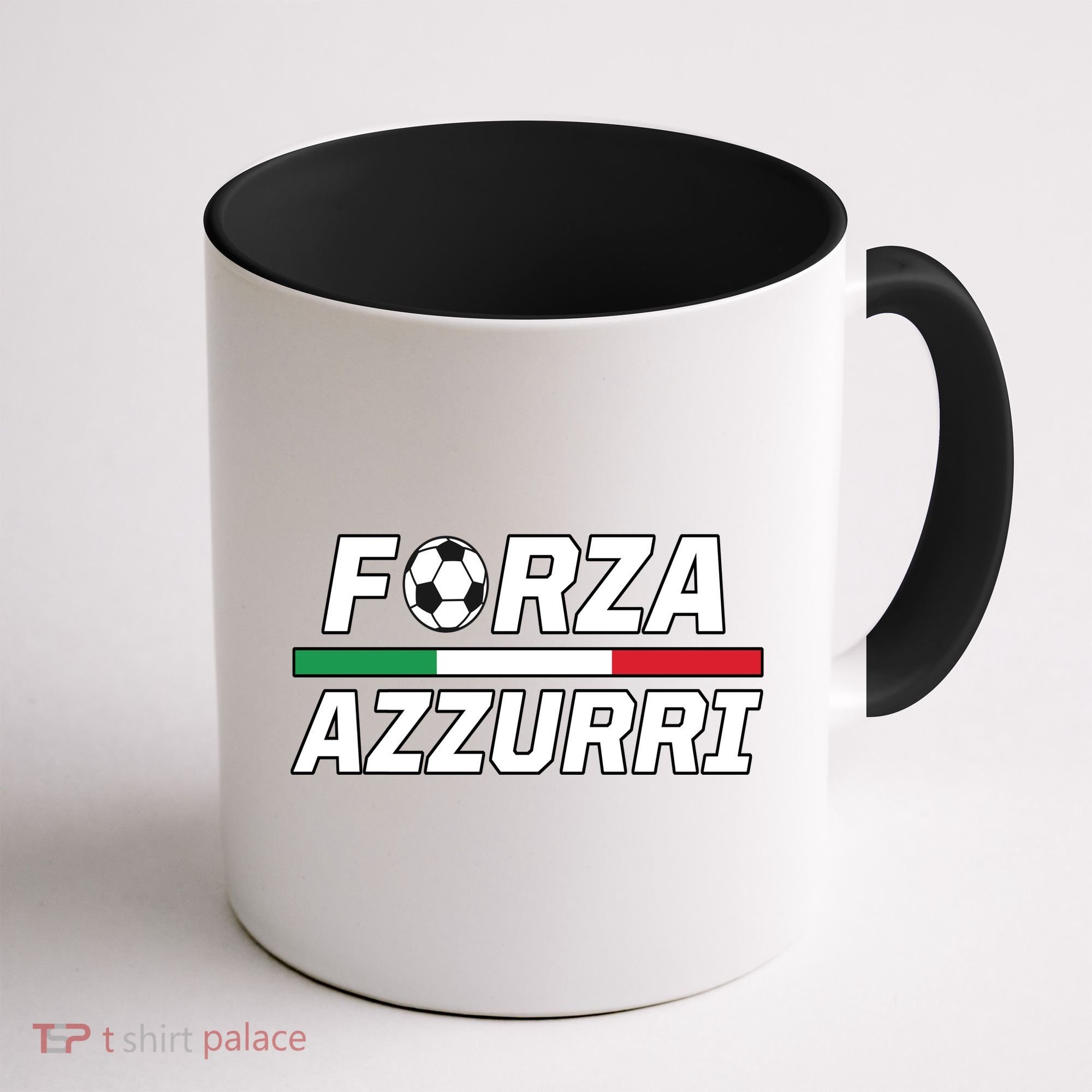 Italian Soccer Forza Azzurri Coffee Mug