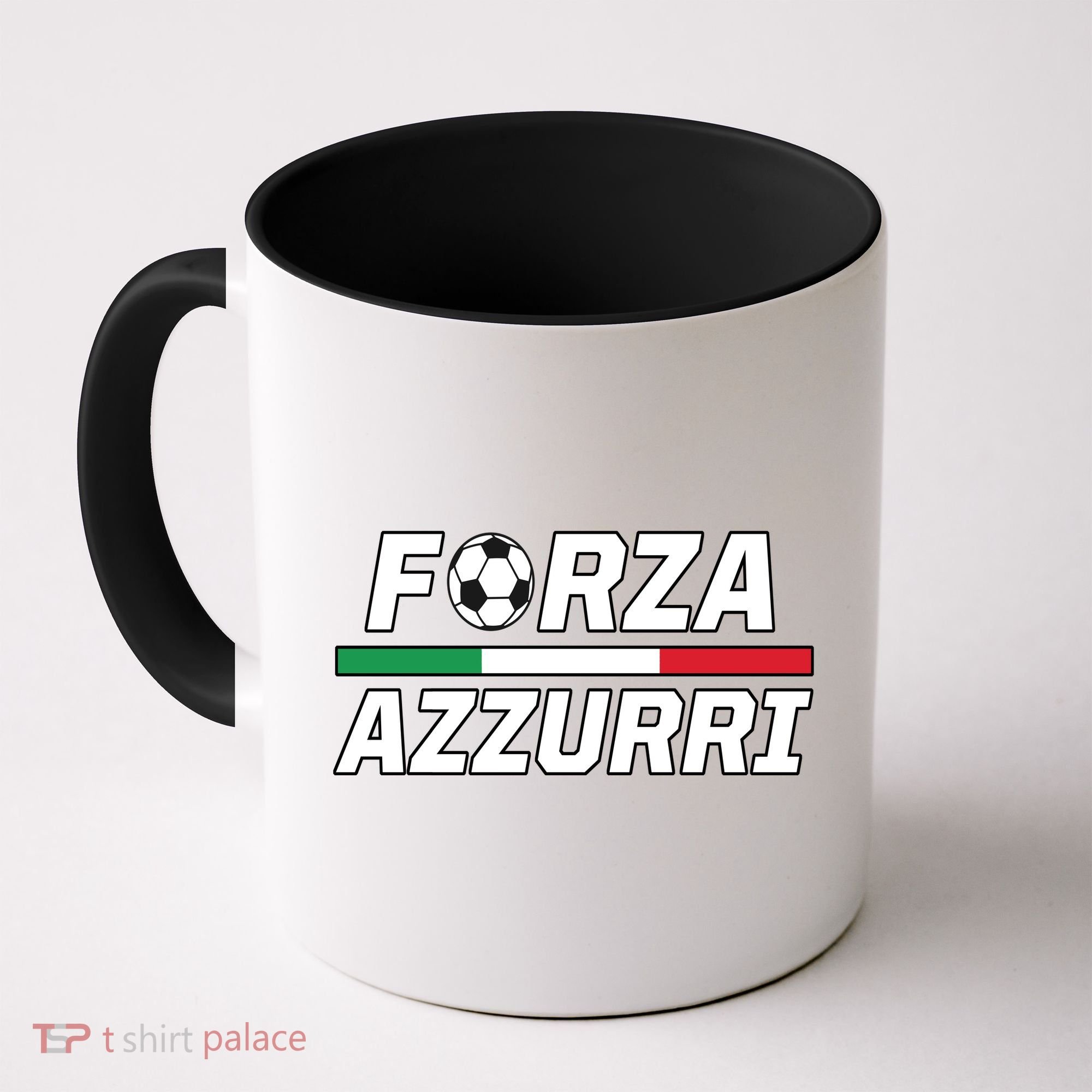 Italian Soccer Forza Azzurri Coffee Mug
