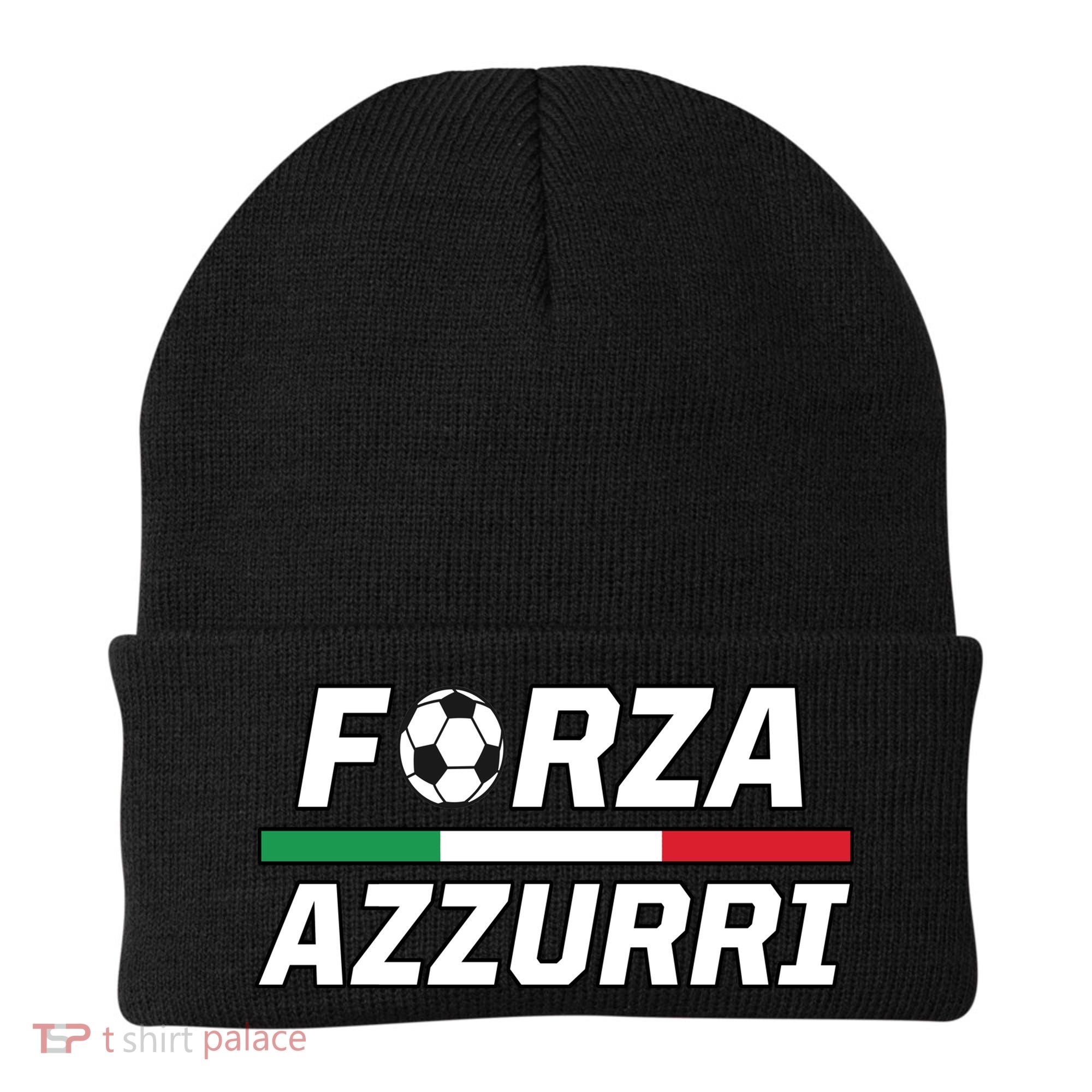 Italian Soccer Forza Azzurri Beanie