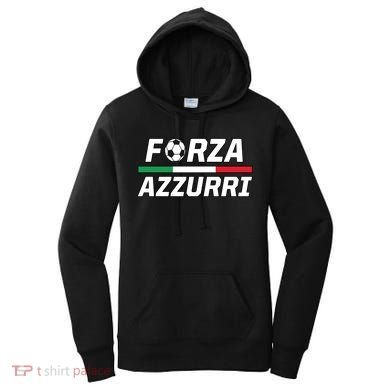 Italian Soccer Forza Azzurri Women's Hoodie