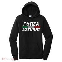 Italian Soccer Forza Azzurri Women's Hoodie thumb 0