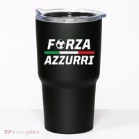 Italian Soccer Forza Azzurri Tumbler thumb 0