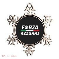 Italian Soccer Forza Azzurri Ornament thumb 0