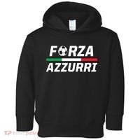 Italian Soccer Forza Azzurri Toddler Hoodie thumb 0