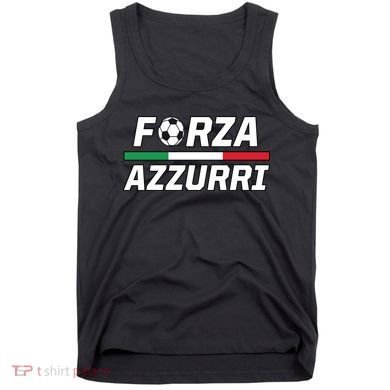 Italian Soccer Forza Azzurri Tank Top