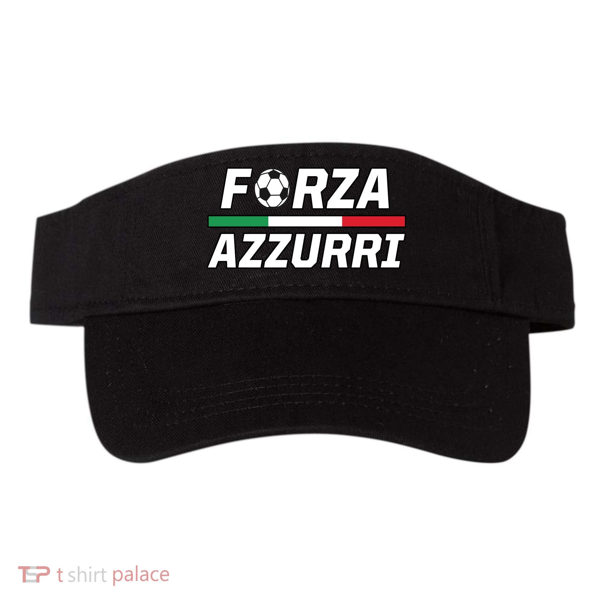 Italian Soccer Forza Azzurri Visor
