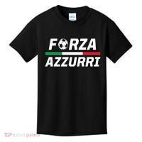 Italian Soccer Forza Azzurri Kids T-Shirt thumb 0