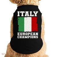 Italy Europeon Champions Distressed Flag Doggie Tank thumb 0