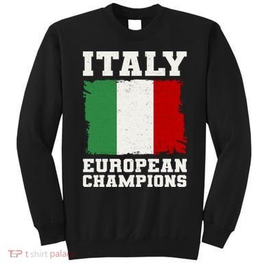 Italy Europeon Champions Distressed Flag Sweatshirt