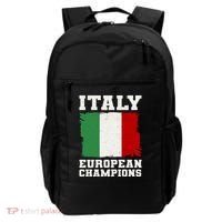 Italy Europeon Champions Distressed Flag Backpack thumb 0