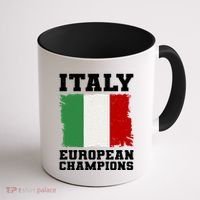 Italy Europeon Champions Distressed Flag Coffee Mug thumb 1