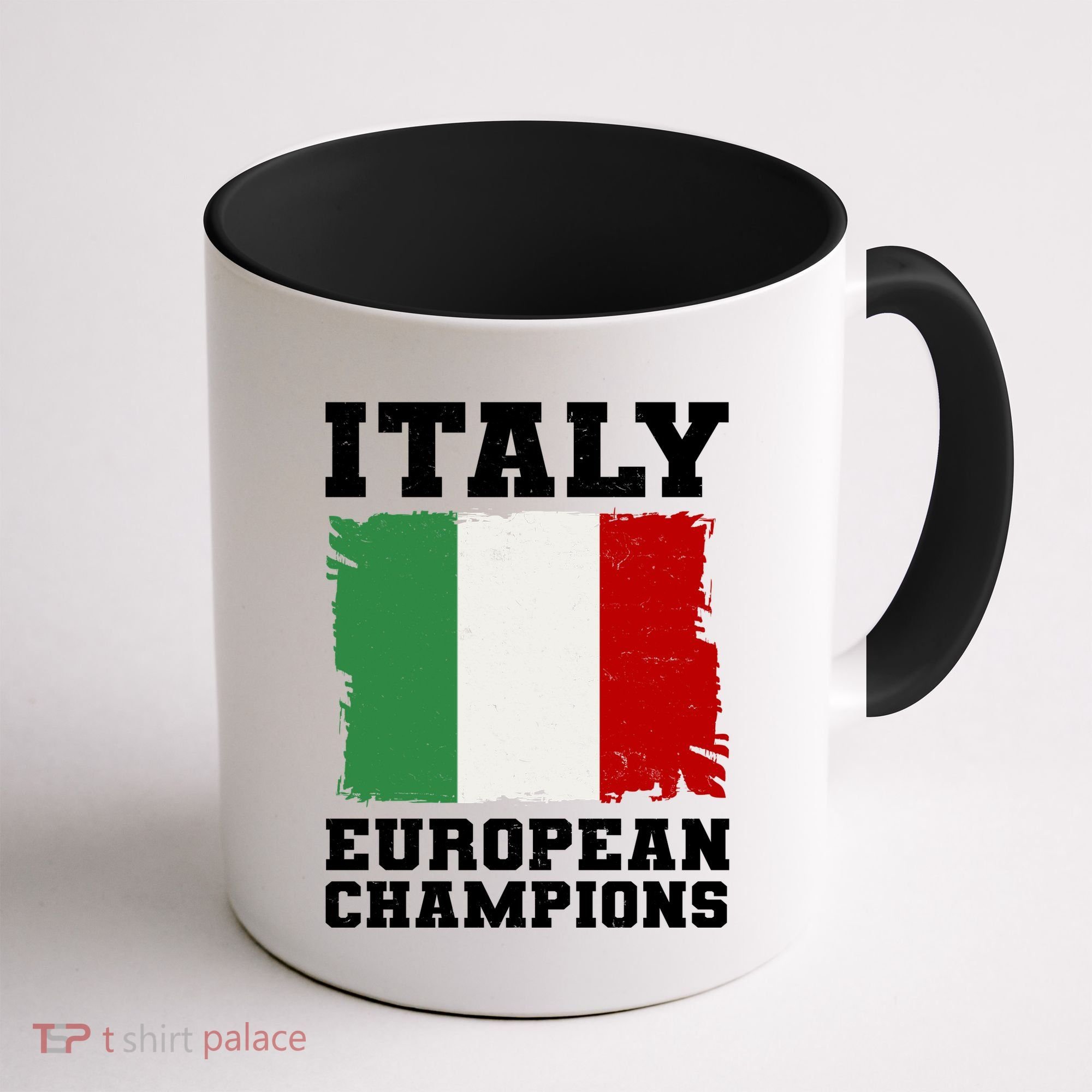 Italy Europeon Champions Distressed Flag Coffee Mug