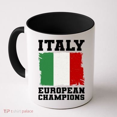 Italy Europeon Champions Distressed Flag Coffee Mug