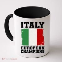 Italy Europeon Champions Distressed Flag Coffee Mug thumb 0