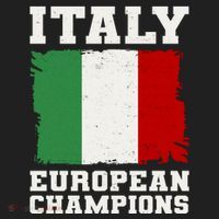 Italy Europeon Champions Distressed Flag Beanie thumb 2