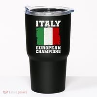 Italy Europeon Champions Distressed Flag Tumbler thumb 0