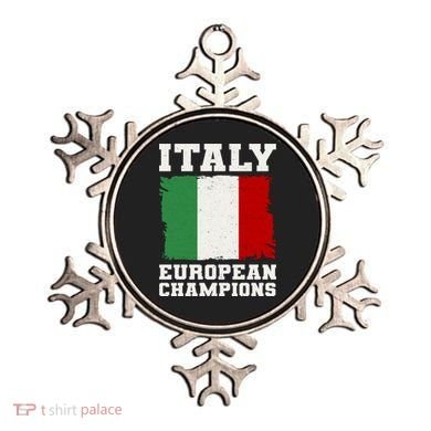 Italy Europeon Champions Distressed Flag Ornament