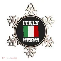 Italy Europeon Champions Distressed Flag Ornament thumb 0