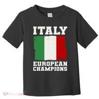 Italy Europeon Champions Distressed Flag Toddler T-Shirt thumb 0