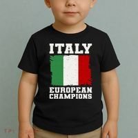Italy Europeon Champions Distressed Flag Toddler T-Shirt thumb 2