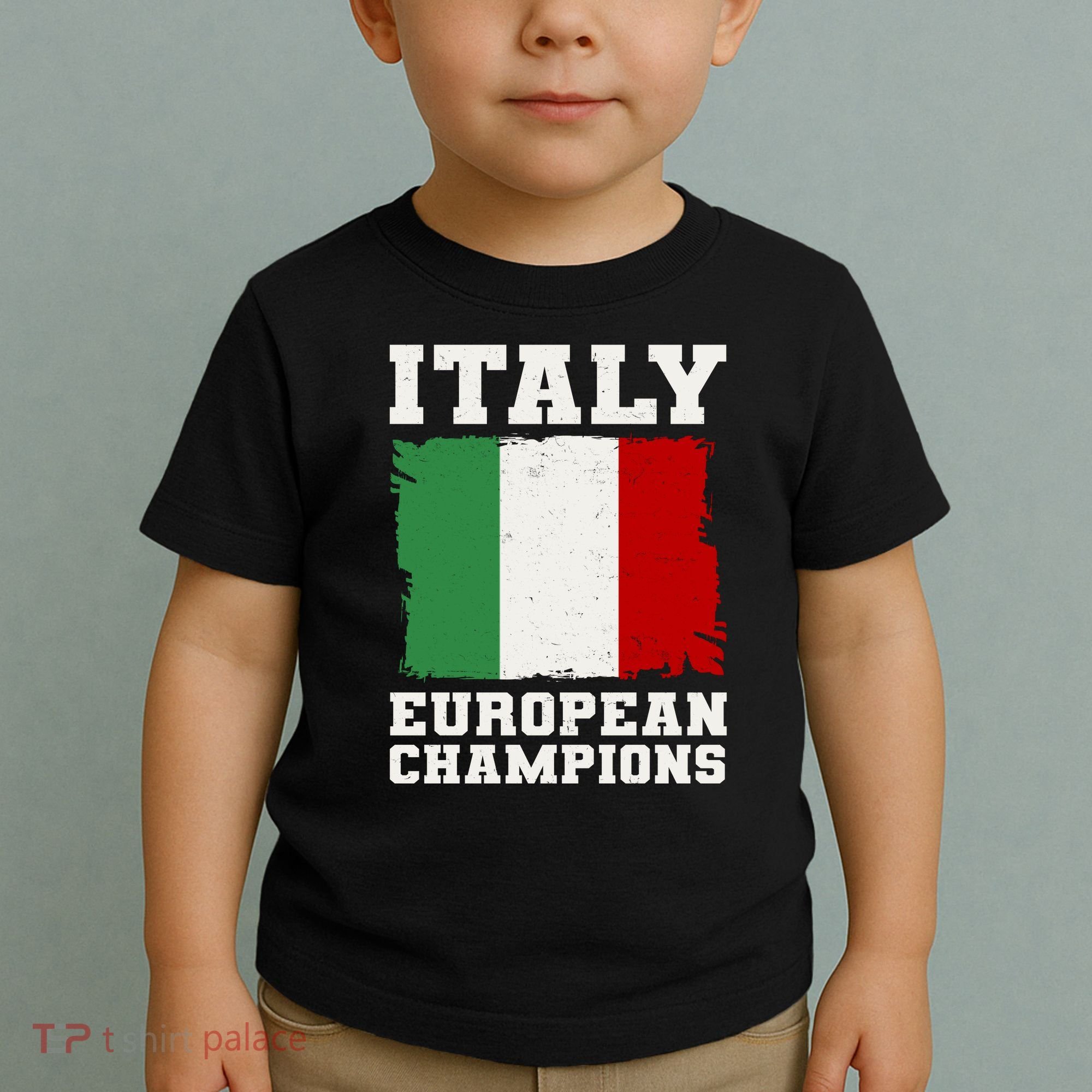 Italy Europeon Champions Distressed Flag Toddler T-Shirt