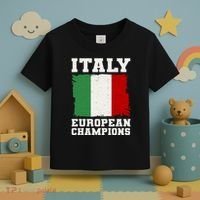 Italy Europeon Champions Distressed Flag Toddler T-Shirt thumb 3