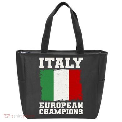 Italy Europeon Champions Distressed Flag Tote Bag