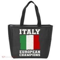 Italy Europeon Champions Distressed Flag Tote Bag thumb 0