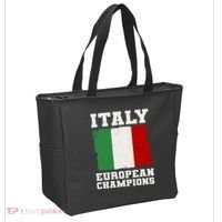 Italy Europeon Champions Distressed Flag Tote Bag thumb 2