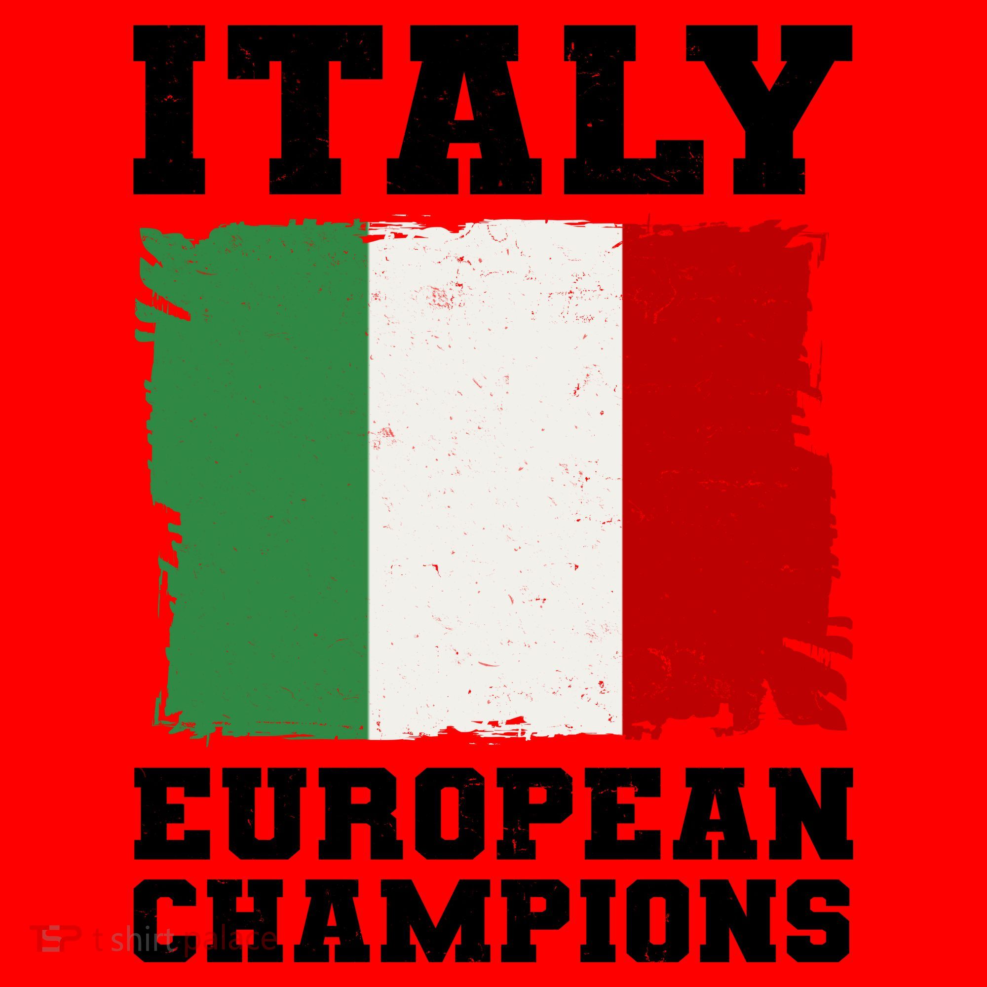 Italy Europeon Champions Distressed Flag Santa Hat