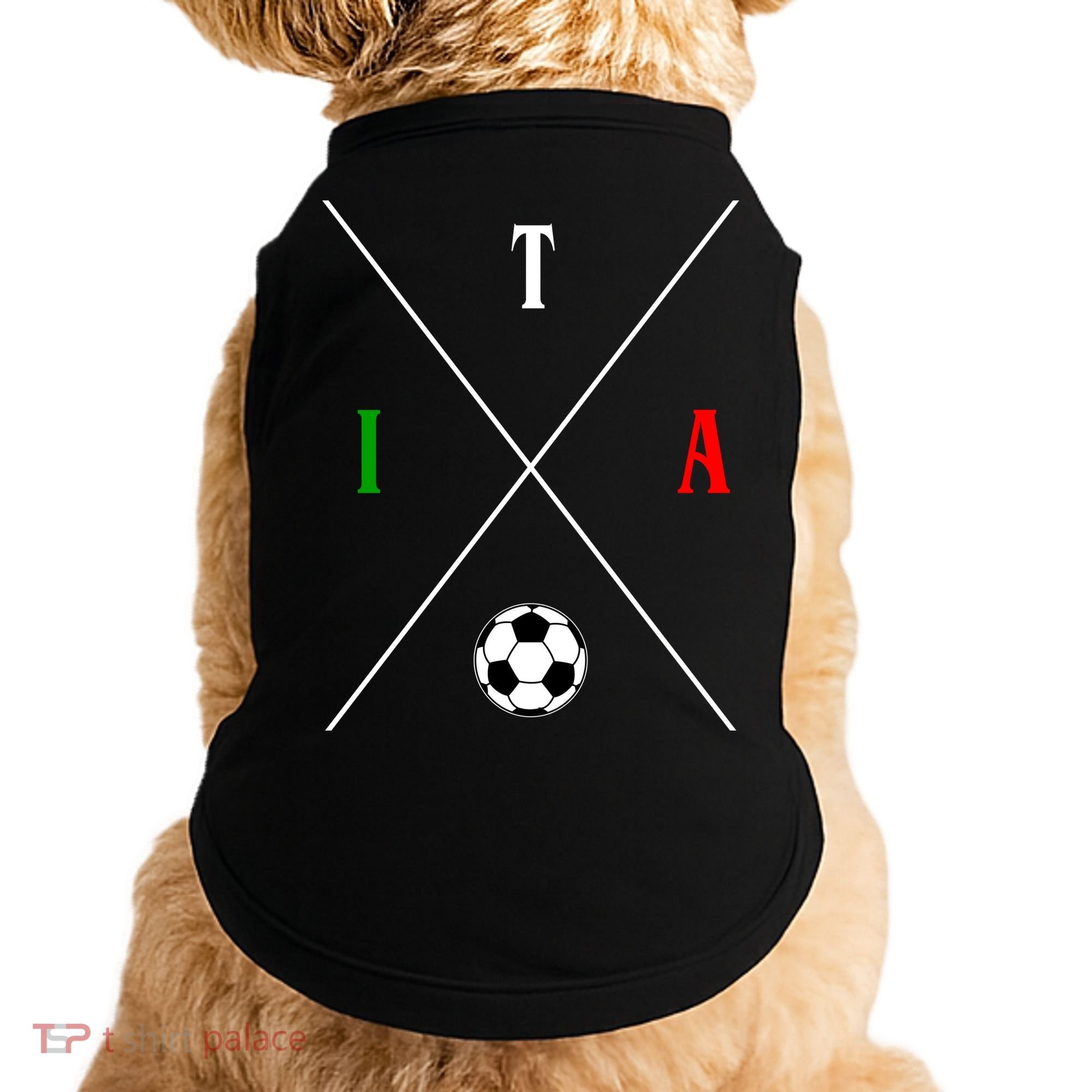 Italy ITA Soccer Doggie Tank